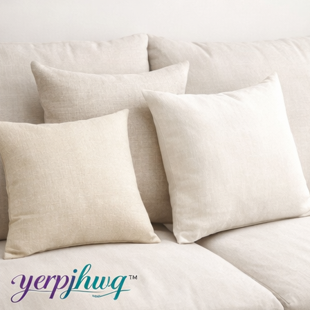 yerpjhwq™ Linen Throw Pillow Covers (Set of 4)